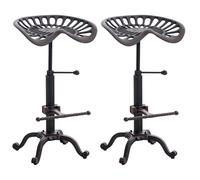 Tabourets de bar Butch - CLP - Industriel - Loft - A monter soi-même - Bronze