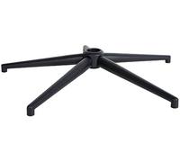 CLP Piétement carré Noir I Tourniquet en métal I Base pour chaises de Bureau Couleur:Noir;Taille:70 cm