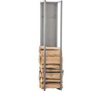 CLP Porte-bûches Spark , Acier inoxydable/100 cm Acier inoxydable G