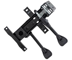 CLP Support d'assise pour la Chaise de Bureau Castle I Pièce de Rechange pour Le piètement des chaises pivotantes | Couleur Noir