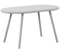 CLP Table Basse Velva I Table de Salon Ovale pour l'extérieur et l'intérieur I Table de Jardin résistante aux intempéries et aux UV, Couleur:Turquoise