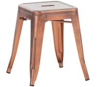 CLP Tabouret Armin I Tabouret métallique empilable et Facile d'entretien I Tabouret empilable pouvant Supporter jusqu'ŕ 200 kg, Couleur:cuivre