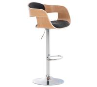 CLP Tabouret de bar Kingston Tissu , Nature / Gris foncé Nature / Gris foncé G