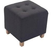 CLP Tabouret pouf Pharao , Gris foncé Gris foncé G