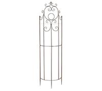 CLP Treillis De Jardin pour Plantes Grimpantes Lavendel I Tuteur De Jardin Mural en Fer I Support Résistant Idéal pour Plantes Grimpantes | Couleur Marron Antique