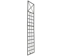 CLP Treillis métallique 200 cm de Haut Trigo, Support Robuste pour Plantes grimpantes, Fixation Murale, Style Moderne, Couleur:Bronze