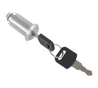 CLPEEN Serrure Batteuse a Came Barillet Pour Boite aux Lettres Tiroir 30mm + 2 Cles