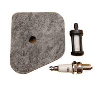 Clynex Filtre à air, filtre à carburant, bougie d'allumage, pour STIHL | FS87 FS90 FS100 FS110 FS130 HT100 HT101 KM100 KM110 KM90 HL90 HL95 HL100