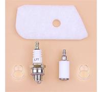Clynex Kit de filtre à air, filtre à carburant, bougie d'allumage | for débroussailleuse pour Husqvarna 128C 128L 128LDX 128DJX 125C 125L 124C 124L