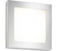 CMD 116/LED Applique murale plate en acier inoxydable carrée IP44 LED 12W 3000K