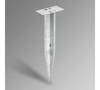 CMD Piquet de terre pour bornes lumineuses CMD, carré, 38/1,