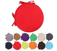 Cmeilau Coussins de Chaise colorés pour l'intérieur/extérieur Coussins de siège Ronds Coussins de Jardin pour la Maison - Diamètre 30 cm / 38 cm, Housse de Coussin pour Meubles de Patio