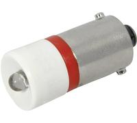 CML 18602250 Voyant de signalisation LED rouge BA9S 12 V/DC, 12 V/AC 390 mcd