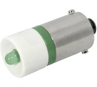 CML 18602351 Voyant de signalisation LED vert BA9S 24 V/DC, 24 V/AC 2250 mcd