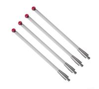 CMM A-5000-3712 Lot de 4 goupilles tactiles A-5000-3712 6 mm Rubis 100 mm Céramique Céramique CMM Sonde de mesure 6 mm Pointe 100 mm Léger Précision pour Coordonnées Lot de 4 CMM pour stylet Longueur