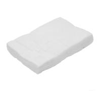 CMS Fiber Fireplace Blanket 30x10x1cm Heat Resistant Calcium Silicate Firebox Liner 30x20x5cm High Temp Fireplace Safety Mat 30x10x5cm for Gel Burners High Temp Ceramic Fiber Board 1206C (30X10X5CM)