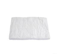 CMS Fiber Fireplace Blanket 30x10x1cm Heat Resistant Calcium Silicate Firebox Liner 30x20x5cm High Temp Fireplace Safety Mat 30x10x5cm for Gel Burners High Temp Ceramic Fiber Board 1206C (30X20X3CM)