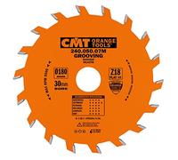 CMT 240.050.07M LAME CIRCULAIRE À RAINURER 180X5X30 Z=18 PLAN