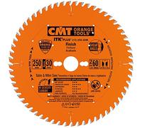 CMT | Lame de scie ultra fine pour coupes transversales - ø250/30 mm Z60 WZ/ATB