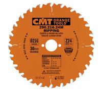 CMT Orange Tools – Scie à tronçonner 216×2,8×30 mm Z24 ATB – Ø216 mm (angle -5°)