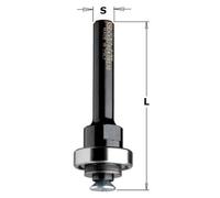 CMT 924.082.10 - Mandril portafresas c/rodam. 22 s=8 con tornillo m5sv.
