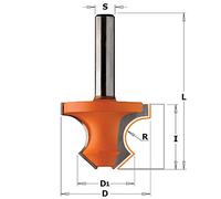 CMT 954.080.11 FRAISE A' RAYON CONCAVE AVEC CHANFREIN 45° HW S=8 D=36X25 R=8