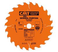 CMT - Lame de scie circulaire 220-30-2,8 (Z-36) pour bois tendre, bois dur et contreplaqué - Diamètre 220 mm, alésage 30 mm, 36 dents