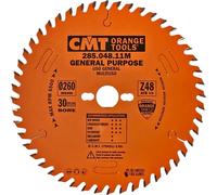 CMT | Lame de scie pour bois, coupe longitudinale et transversale ø 260/30 mm Z48 WZ/ATB