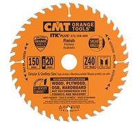 CMT Orange Tools - 272.150.40h - Scie circulaire ITK plus HW 150 x 1.5 x 20 (+ 16) Z = 40 ATB + Shear Orange