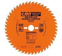 CMT | Lame de scie pour bois, coupe longitudinale et transversale ø 260/30 mm Z48 WZ/ATB