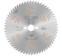 CMT Orange Tools Lame de scie circulaire Ø250×30 mm Chrome 3.2/2.2 mm Z60 10° WZ/ATB insonorisée