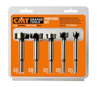 CMT Orange Tools 537.000.05 de mèche à façonner 5 pièces, 15-20-25-30-35 mm de diamètre, 8-10 mm Tige