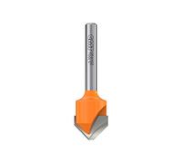 CMT Orange Tools - 715.001.11 - Fraise P/fentes en V (90 degrés) HW S = 6 D = 18 x 7,4 x 60 (alucobond)