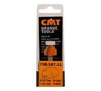 CMT Orange Tools 938.817.11 - Fraise à Arrondir HW Z2 S=12 D=31.7x16x64 R=9.5 DR