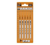 CMT Orange Tools - JT301CD - 5 lames pour scie sauteuse pour bois, orange/gris