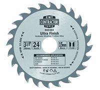 CMT Orange Tools k02403 Lame Contractor pour coupe de précision, Orange/Gris