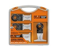 CMT Orange Tools OMF-X4 Jeu de 4 Accessoires pour Outils Multifonctions