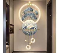 CMYCYDDPLY Lumière Murale LED 3D Feuille Ginkgo, Décoration Murale Luxe