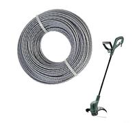 CNANRNANC F016800462 Fil de débroussailleuse pour Bosch Art 24 27 30 36 Li 24 m 1,65 mm F016800462