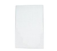 CNANRNANC Grille rectangulaire pour barbecue 40 x 100 cm Fil d'acier à faible teneur en carbone galvanisé pour la cuisson du poisson, de la viande, des légumes sur un barbecue en plein air, un feu de