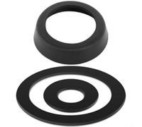 CNANRNANC Kit de joint de pompe en cuir de type 90 - Pièces de rechange avec joints toriques pour pompes à eau manuelles (noir)