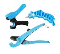 CNANRNANC Kit d'outils de poinçonnage d'irrigation goutte à goutte avec poignée et poinçon, ciseaux à tuyau rapide, compatible avec les tubes en polyéthylène de 16/20 mm pour une insertion précise des