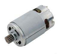 CNANRNANC Moteur CC 15 dents 10,8 V 12 V de rechange pour perceuse sans fil Bosch Gsr1080-2-Li Tsr1080-2-Li Gsr1200-2-Li, engrenage en métal, argenté, pour projets d'atelier à domicile