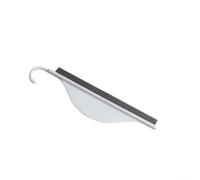 CNANRNANC Raclette de Douche en Silicone Portable 19.7cm Raclette de Douche | Nettoyage pour trace, lame souple en silicone, pour idéal pour vitres, miroirs, parois de douche