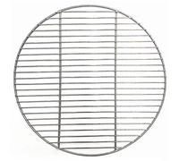 CNANRNANC Revêtement de grille rond en acier inoxydable pour presser la viande, braiser et cuire à la vapeur, structure épaisse, plusieurs tailles 28 cm-38 cm, idéal pour la cuisine (33 cm)