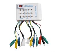 CNANRNANC Testeur de moteur sans balais, outil de diagnostic de contrôleur de vélo électrique pour détection d'angle de phase 60/120 degrés et vérification du câblage du capteur Hall