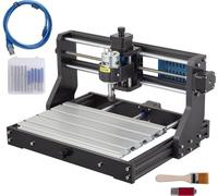 CNC 3018 Pro 300 × 180 × 45 mm Machine CNC Mini graveur avec contrôle GRBL et contrôleur hors ligne Machine de gravure à 3 axes pour le fraisage et la sculpture du plastique, de l'acrylique, du PVC et