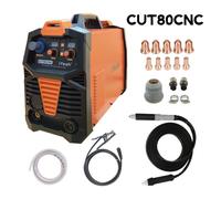 CNC Non-HF Pilot Arc CUT80 CNC iYeah Machine de découpe plasma 220V / 380V 80A machine Avec PT80/PTM80 coupe droite torche pour couper facilement 35mm CUT80 220V-PT80
