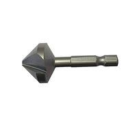 CNC QUALITÄT Fraise conique Ø 6,3/8,3/10,4/12,4/16,5/20,5 mm - Fraise HSS - Porte-embout - Traitement universel (12,4 mm).