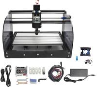 CNC Router 3018 Pro MAX, conception de bureau, broche à grande vitesse 9000 tr/min, contrôle tactile, ajoute 2.5W de laser